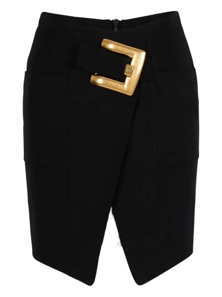 Fusta mini Balmain negru