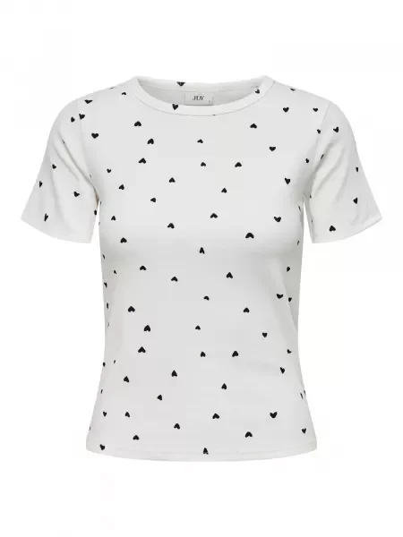JDY Tricou JDYSOFIA negru alb