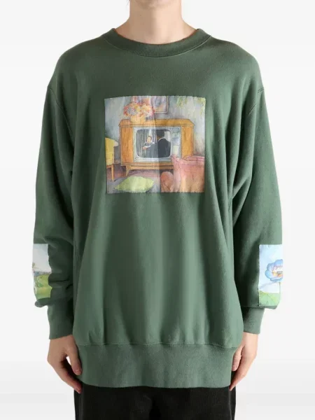 Hanorac Undercover cu imagine verde