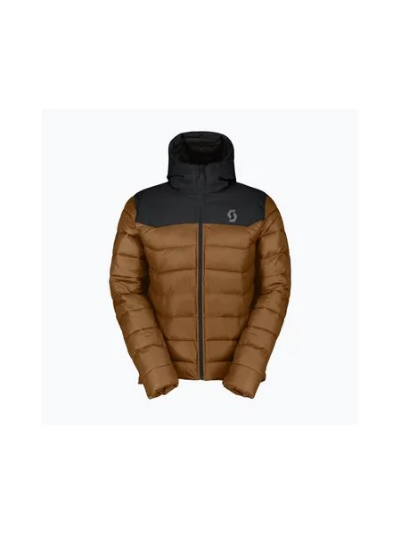 Куртка SCOTT Insuloft Тепла утеплена куртка чорна/хлібно-коричнева чорна