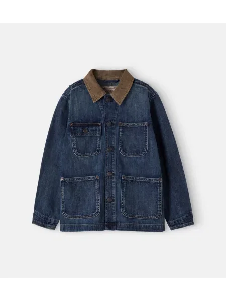Gyerek farmer dzseki Polo Ralph Lauren kék