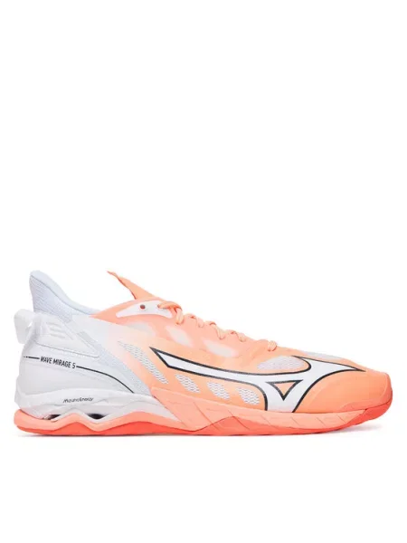 Mizuno Încălțăminte pentru sporturi de interior Wave Mirage 5 portocaliu