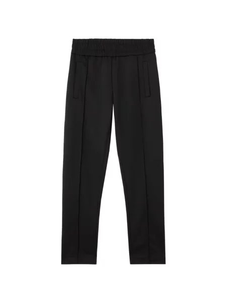 Pantaloni Palm Angels alergare cu autograf negru