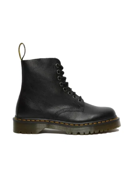 Botki Dr. Martens sznurowane skórzane czarne