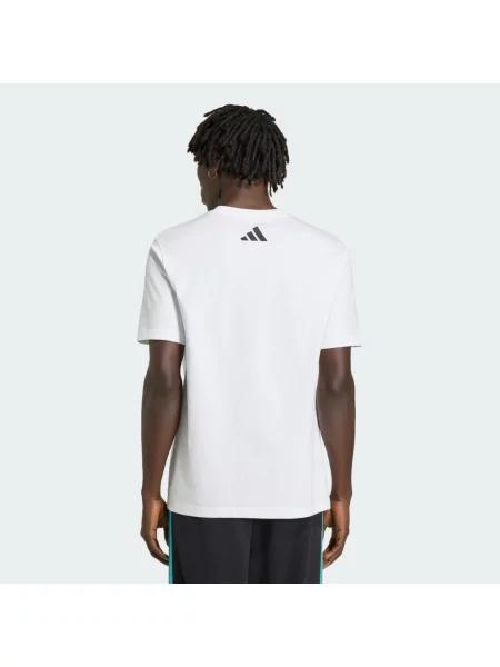 ADIDAS PERFORMANCE Funkční tričko Mercedes-AMG Petronas Formula 1 Team DNA tyrkysová / černá bílá