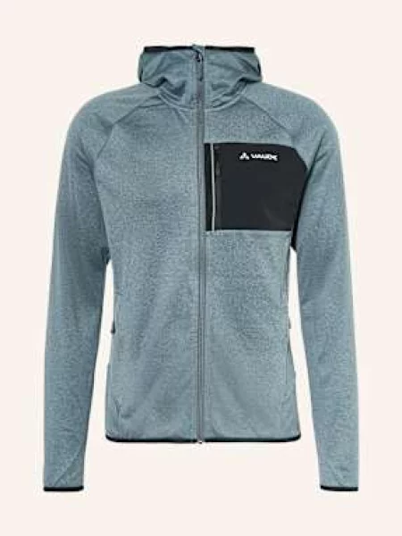 Vaude Fleecová Bunda Tekoa Ii černošedá