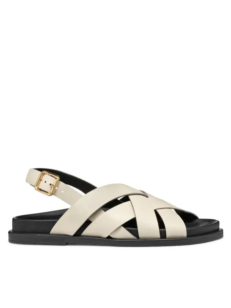 Pantofi Geox din piele bej