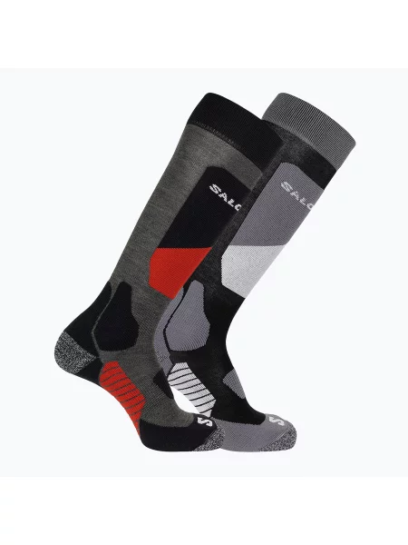 Скиорски чорапи Salomon S/Access 2 чифта copen blue/ beluga синьо