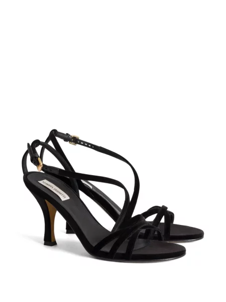 Sandale Alberta Ferretti cu bretele negru
