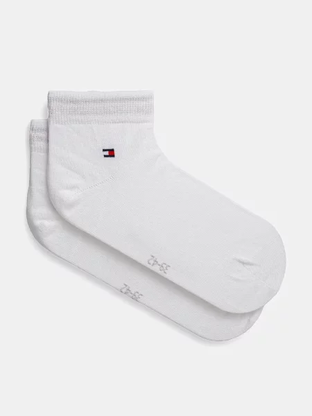 Tommy Hilfiger ponožky s bavlnou bílé