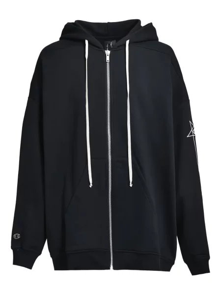 Hanorac cu glugă Rick Owens negru