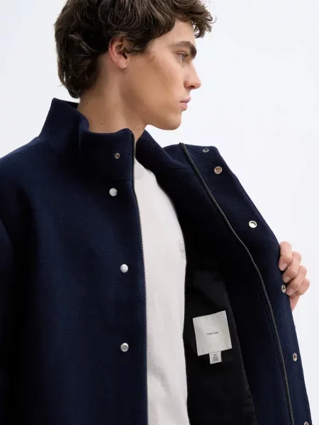 Calvin Klein baba gyapjúkeverék pulóver