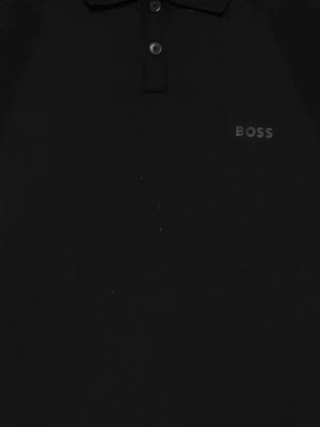 Tricou polo Boss cu imagine negru