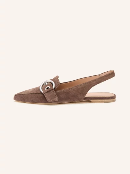 Kennel & Schmenger Baleriny Typu Slingback braun brązowe