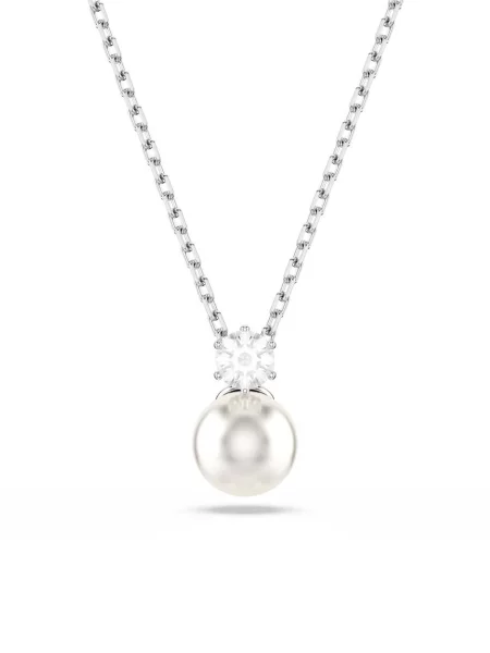 Swarovski colier MATRIX argintiu