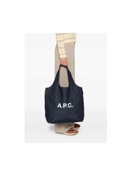 Torba A.p.c. niebieska