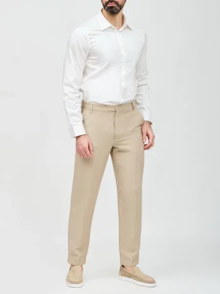 Брюки Armani Exchange бежевые