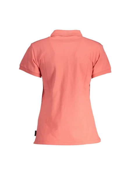 Koszulka polo North Sails z krótkim rękawem różowa