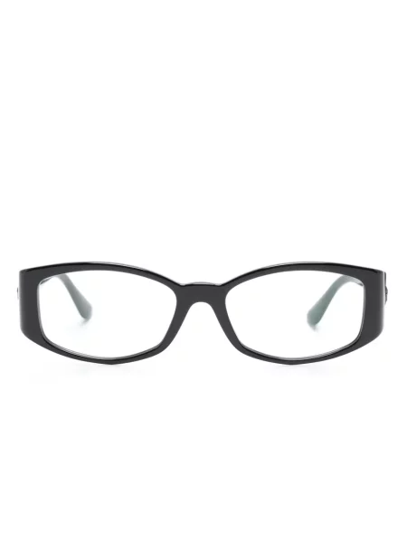 Ochelari de soare dreptunghiulari Versace Eyewear negru
