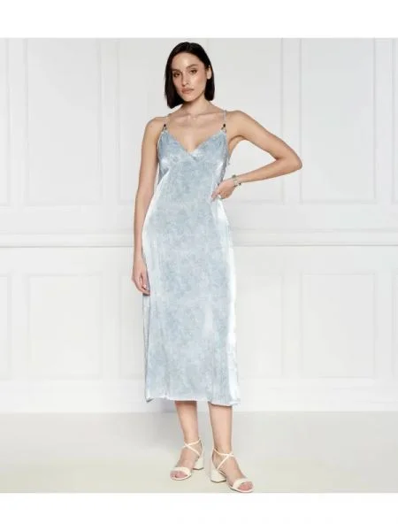 Michael Kors Rochie TONAL PETAL albastru