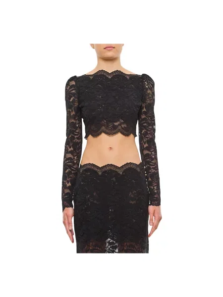 Bluzka Rabanne czarna