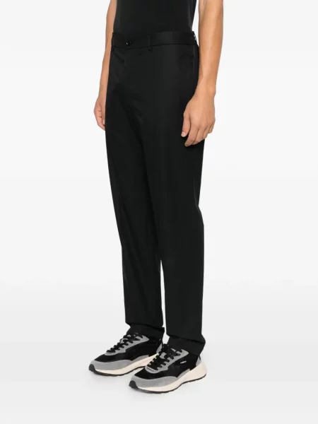 Pantaloni Moncler cu autograf negru