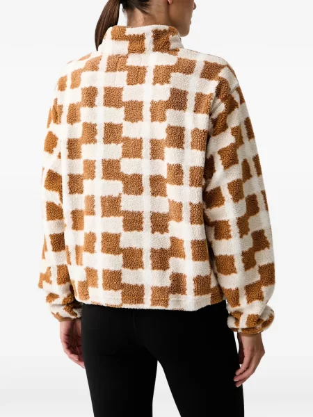 Pulover Columbia din fleece maro