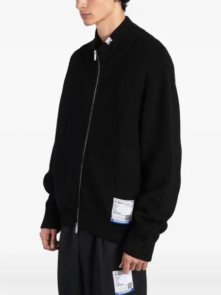 Hanorac Maison Mihara Yasuhiro tricotate negru