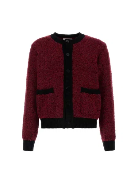 Kardigan Ernest W. Baker w kolorze melanż czerwony