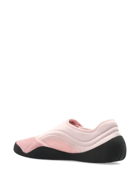 Sneakerși Lacoste plasă cu bretele roz