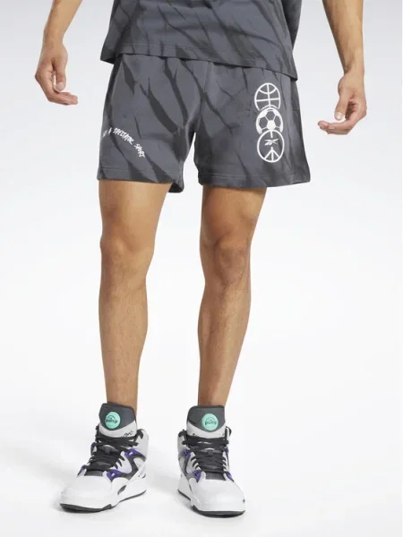 Pantaloni scurți de sport Reebok negru