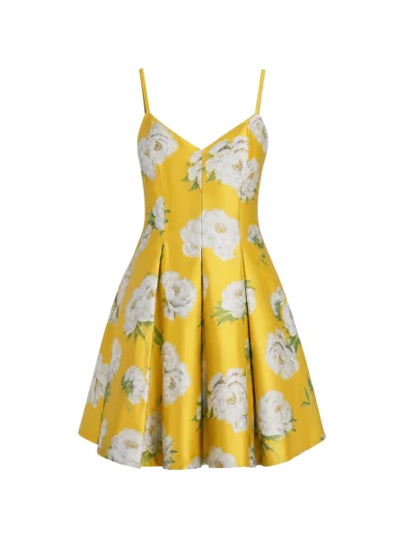 Rochie mini Alice + Olivia galben