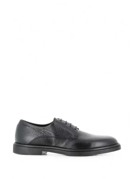Pantofi derby Alexander Hotto din piele negru