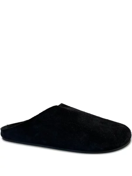 Papuci de casă The Row din piele negru