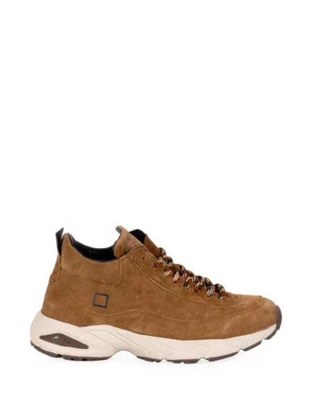 Sneakerși D.a.t.e. din piele de căprioară maro