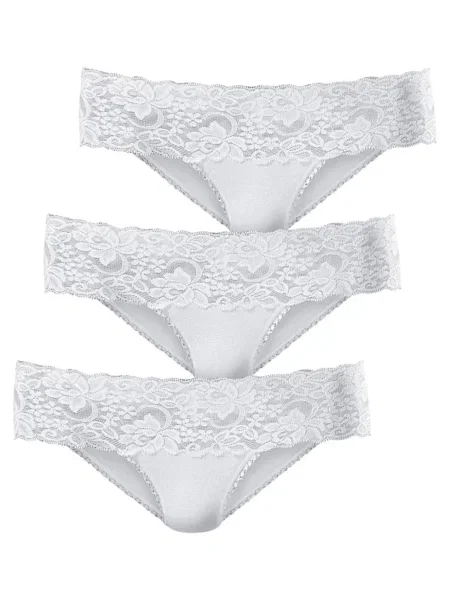 VIVANCE Spodnje hlačke bela