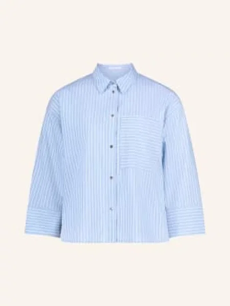 Betty&Co Bluzka Z Rękawem blau biała