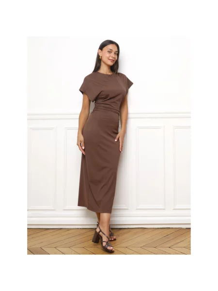 Rochie La Modeuse maro