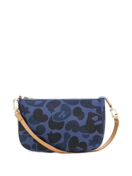 Чанта Apee™ By *a Bathing Ape® с принт синьо