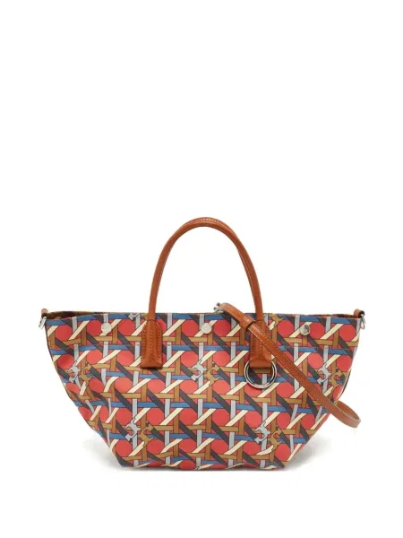 Geantă Tory Burch din canvas roșu