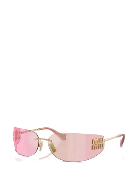 Sunčane naočale Miu Miu Eyewear s autogramom ružičasta