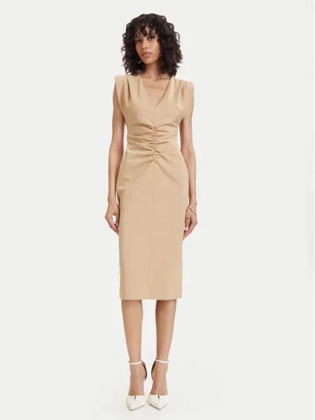 ACCESS FASHION Rochie cocktail bej