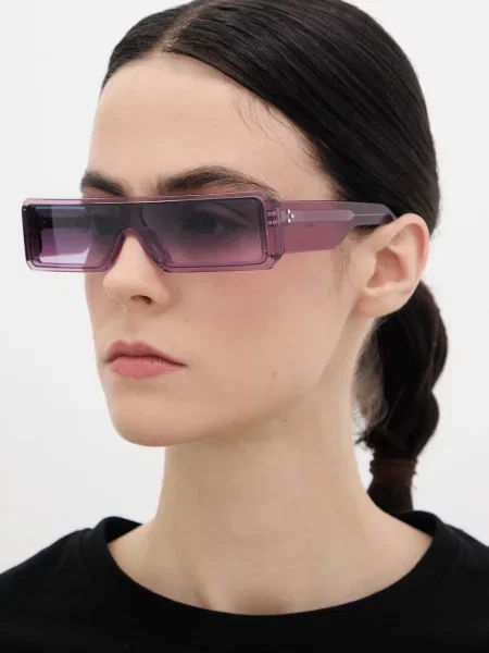 Γυαλιά ηλίου Rick Owens DRKSHDW Gethshades μωβ