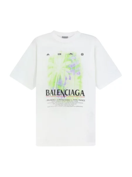 Koszulka Balenciaga biała