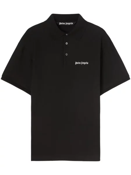 Polo Palm Angels cu broderie negru