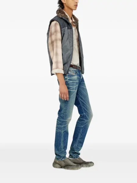 Skinny jeansy skinny Diesel 1979 SLEENKER niebieskie