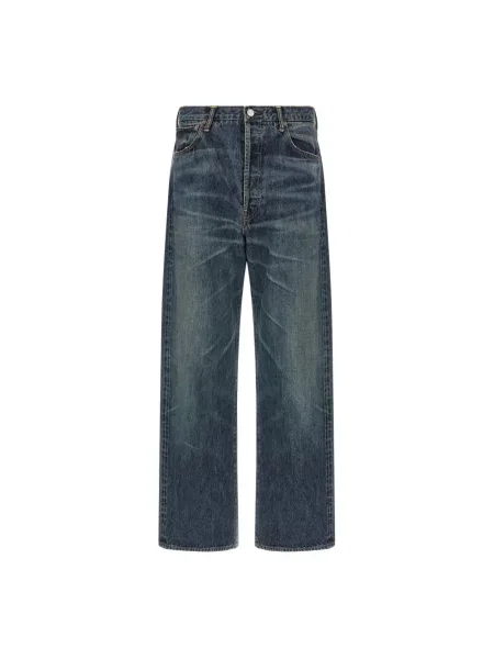 Jeansy Visvim niebieskie
