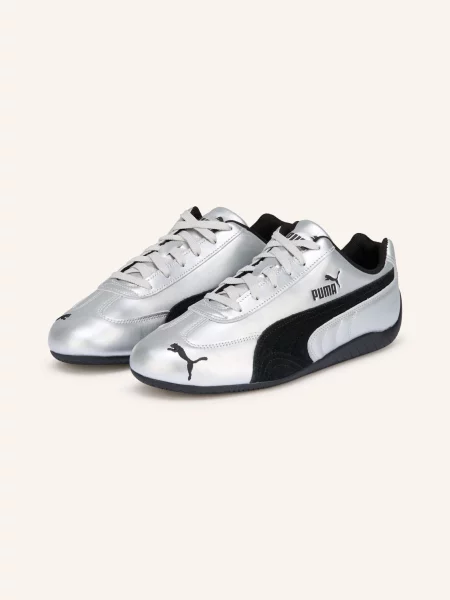 Puma Tenisky Speedcat Metallic stříbrná černá