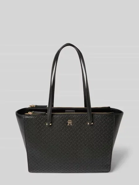 Shopperka Tommy Hilfiger czarna