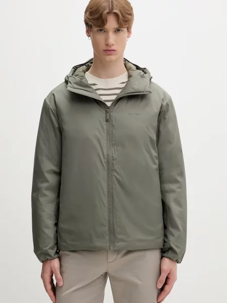 Calvin Klein geacă de tranziție pentru bărbați verde